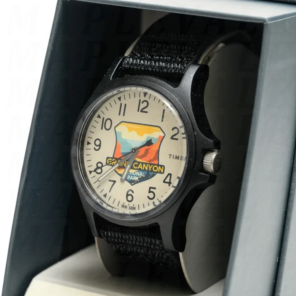 Timex Grand Canyon National Park 40mm Watch w/ Black Strap Unisex Wristwatch NIB